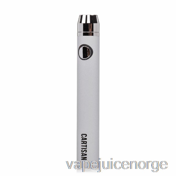 Vape Norge Cartisan Button Vv 650 510 Batteri Sølv